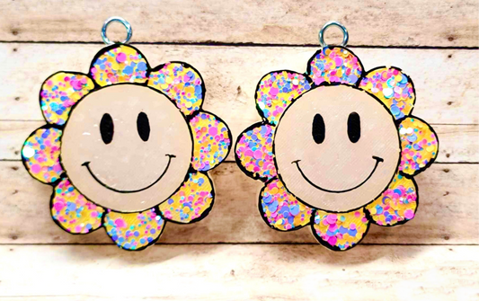 Happy Smiley Daisy Vent Clip Mold