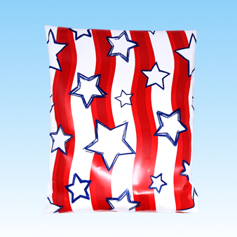 Stars & Stripes USA Poly Mailers