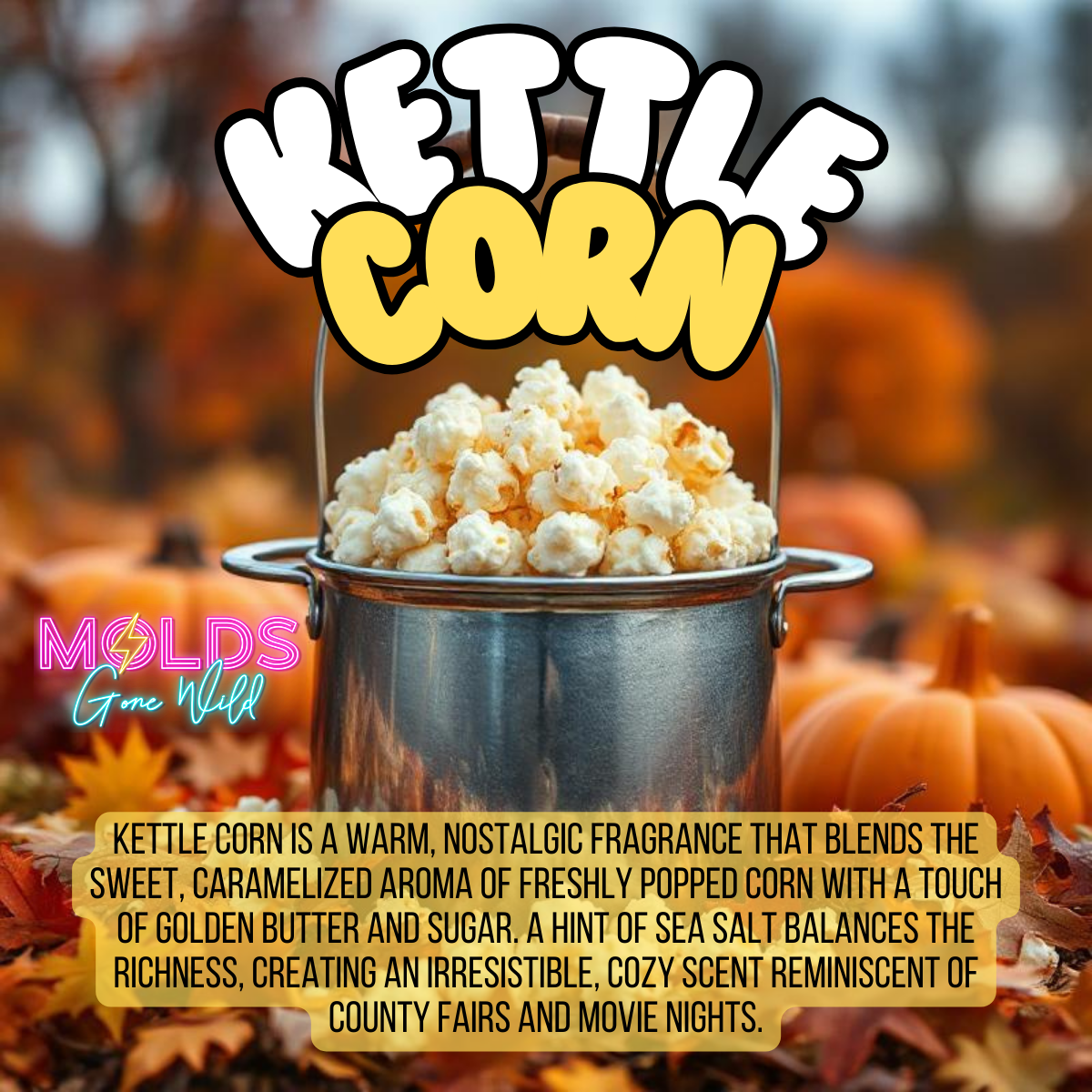 Kettle Corn Prescented Aroma Beads