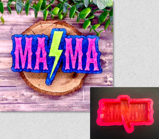 Mama Lightening Bolt Mold