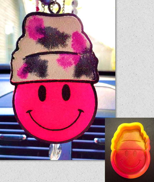 Smiley Beanie Guy Mold
