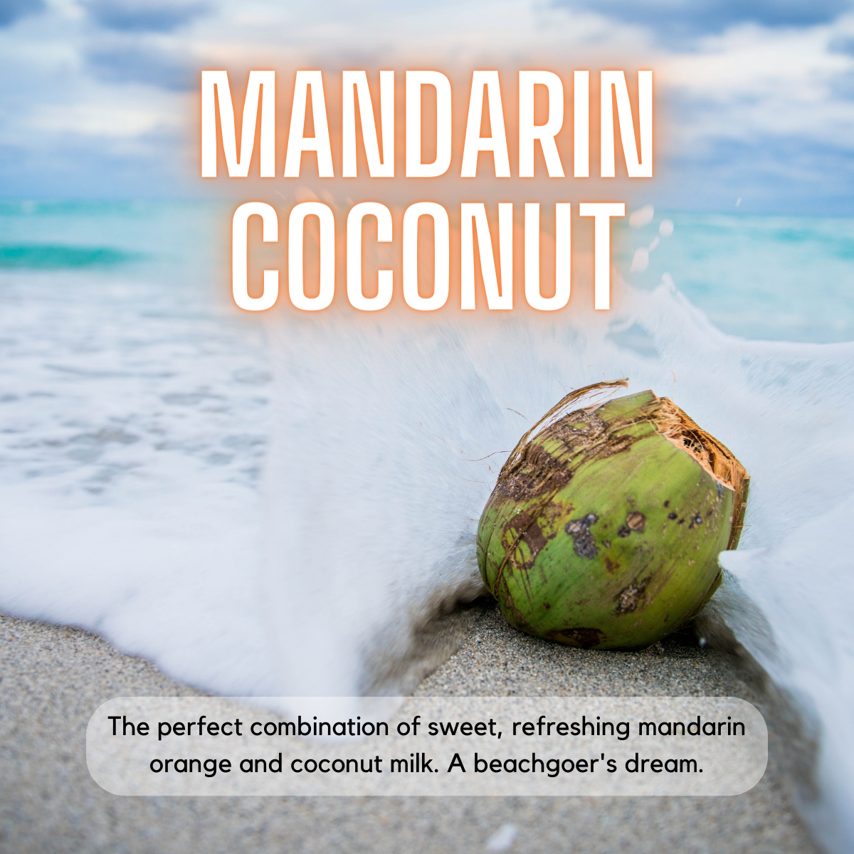 Mandarin Coconut Prescented Aroma Beads