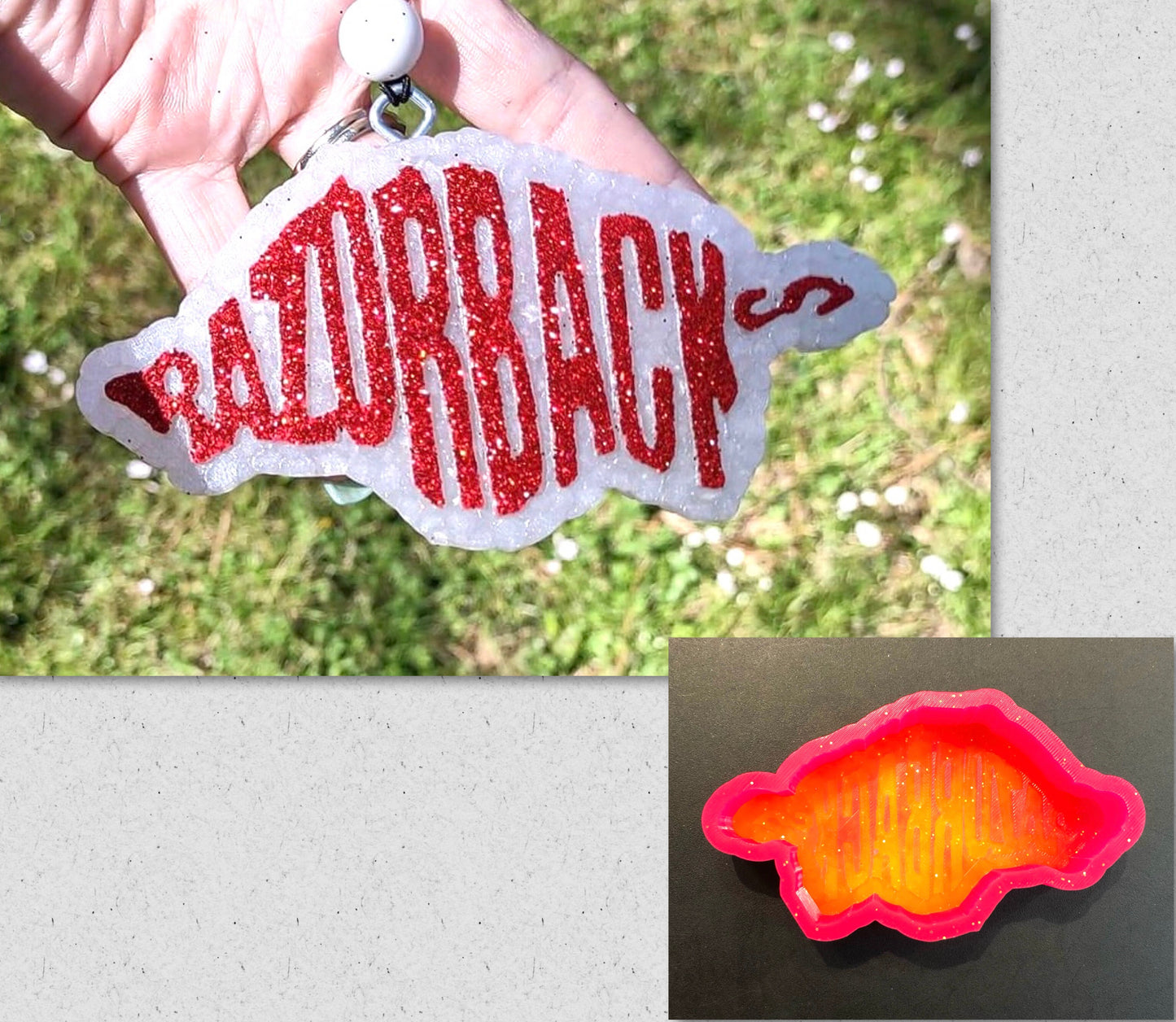 Arkansas Shaped Football Mold