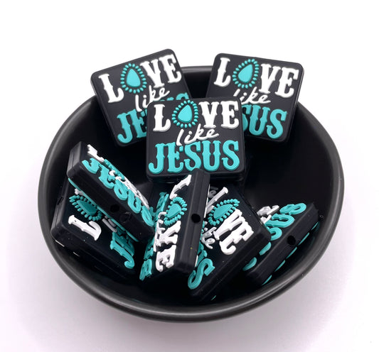 Love Like Jesus Focal Bead