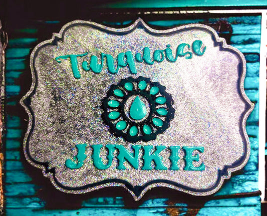 Turquoise Junkie Concho Mold