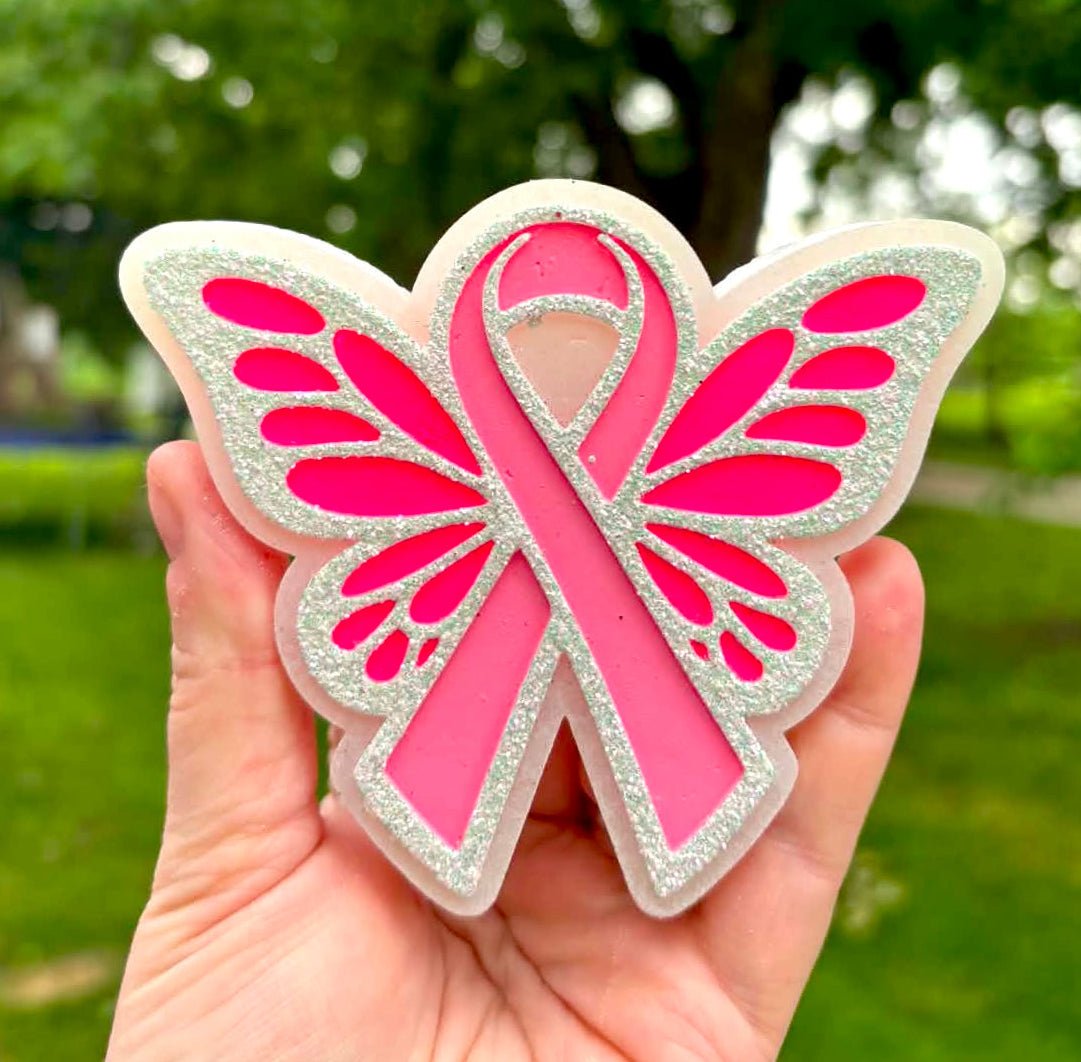 Butterfly Awareness Ribbon Mold