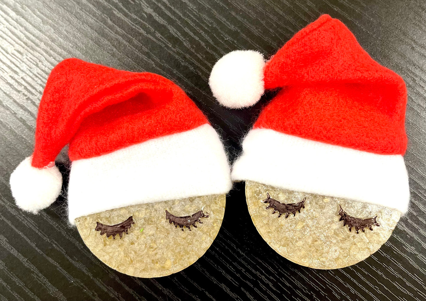 Christmas Hat Smiley Faces Vent Clip Molds