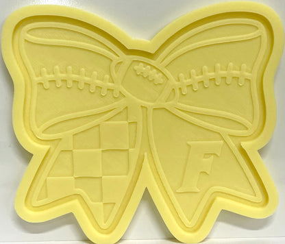 Football Sports Team Bow Mold