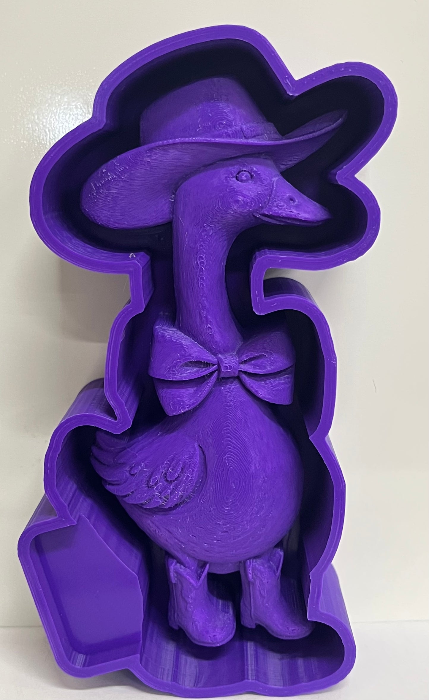 Cowboy Goose 3D Mold