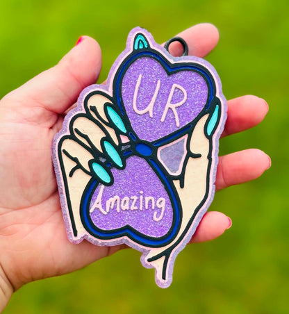 You Are Amazing Hand Mirror Mold