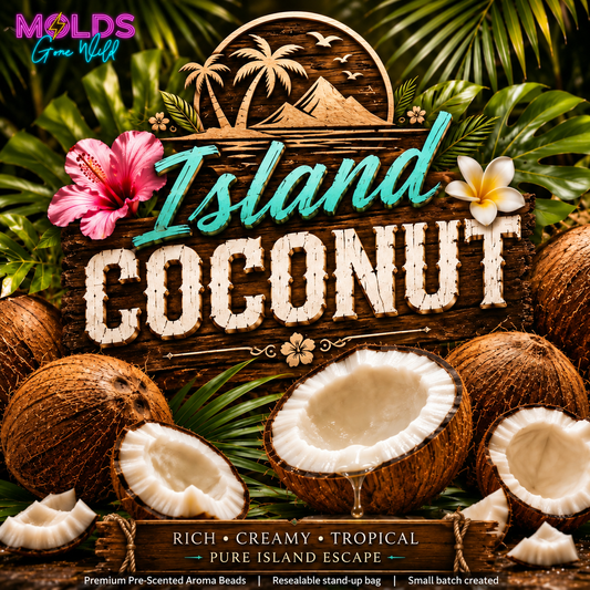 Island Coconut Prescented Aroma Beads