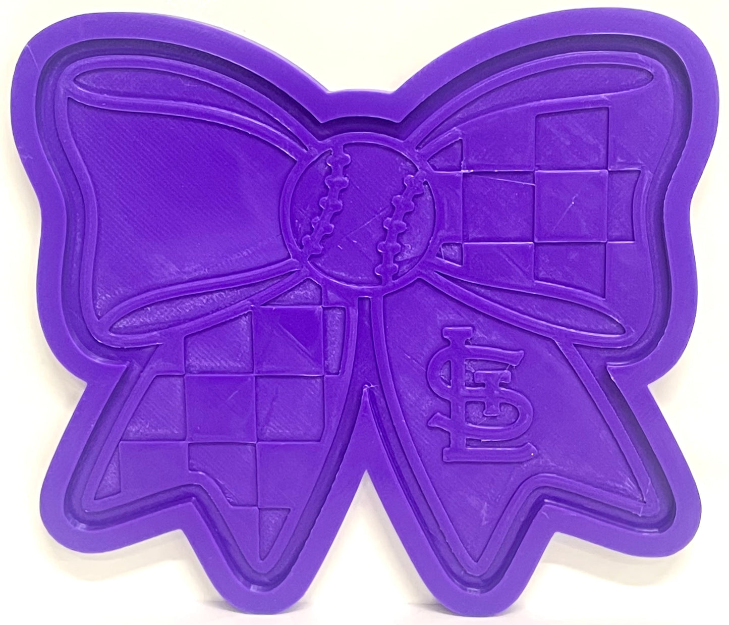 Baseball Sports Team Bow