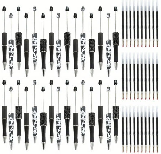 30 Beadable Pens & Refills