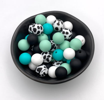 12mm Round Silicone Beads