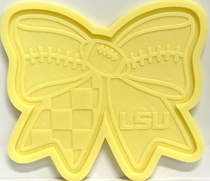Football Sports Team Bow Mold