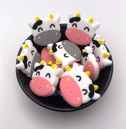 Smiling Cow Focal Bead