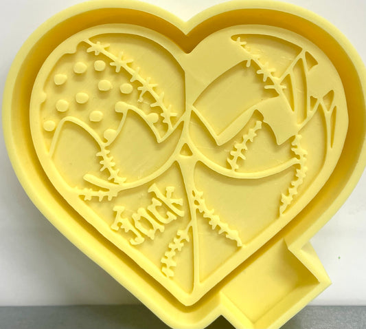 Sally’s Halloween Heart Booty Mold