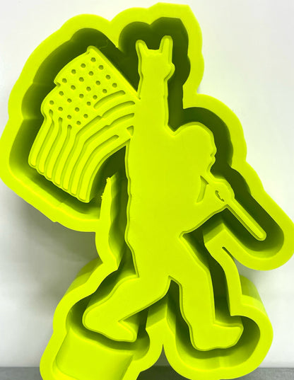 Patriotic Bigfoot Mold