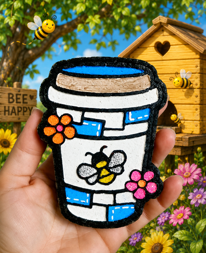 Stitched Bee Cup Mold