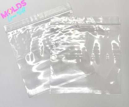 Clear Poly Product Bags With Hang Hole