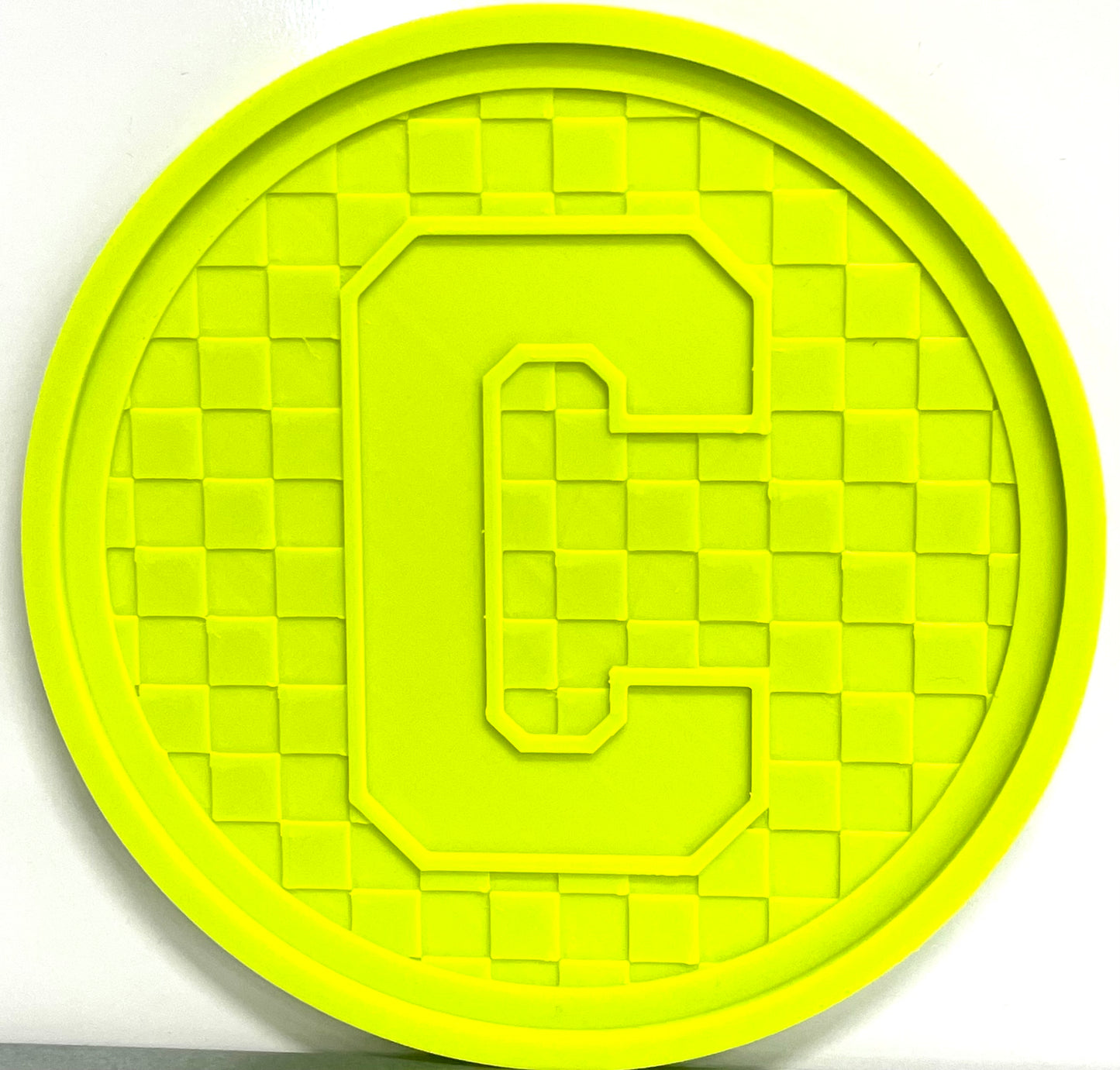 Checkered Alphabet Letters - Base & Insert Mold