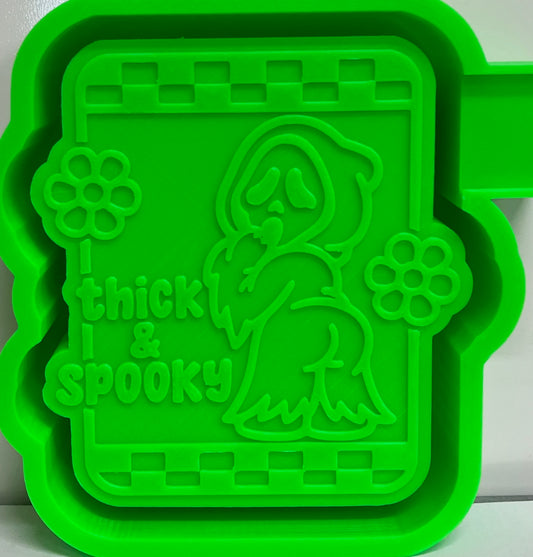 Ghostface Booty Thick N Spooky Mold