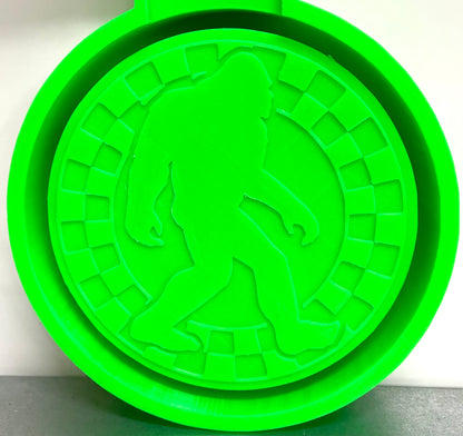 Checkered Circle Bigfoot Mold