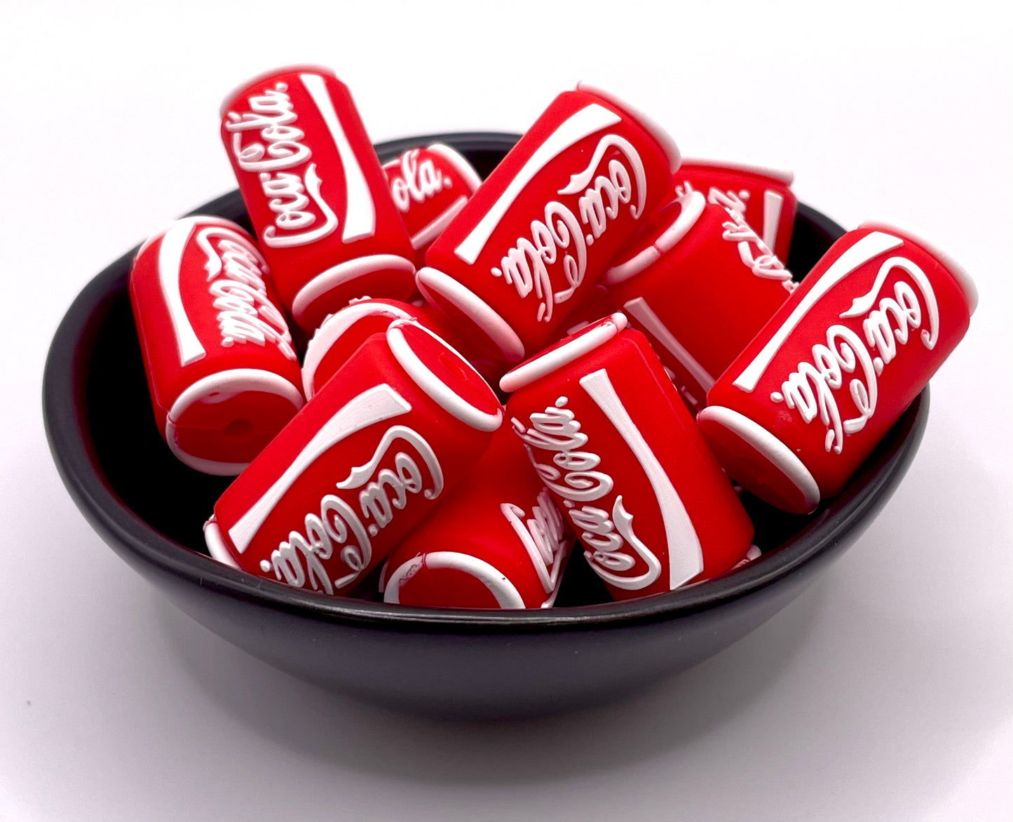 Round Soda Can Focal Bead