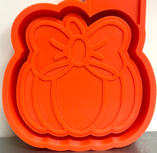 Pumpkin with Bow Mold