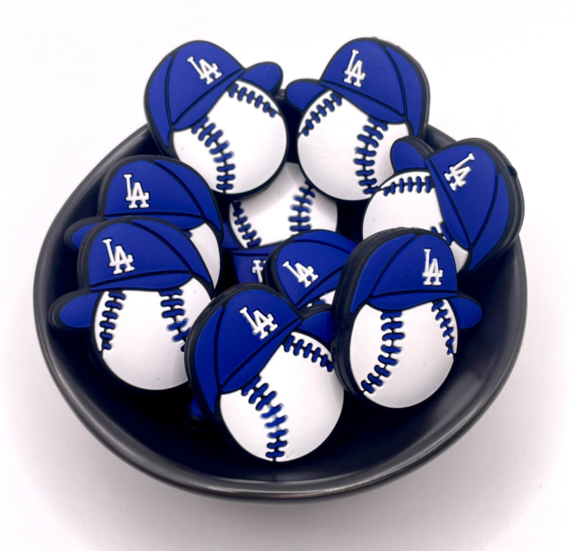 California Baseball Focal Bead
