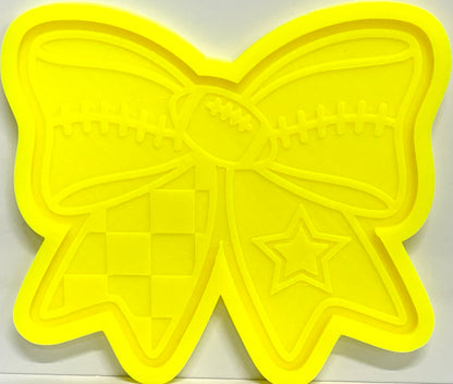 Football Sports Team Bow Mold