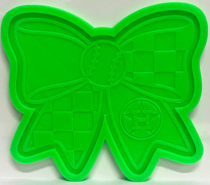 Baseball Sports Team Bow