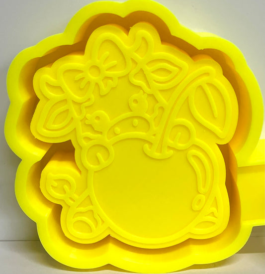 Cute Cow with Cherry Mold