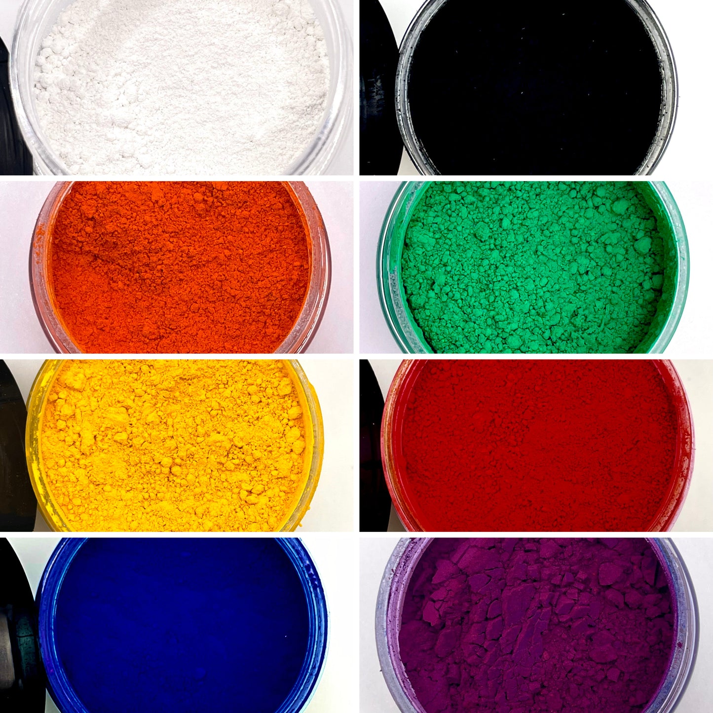 True Matte Pigment Powder Bundle (8 Colors)