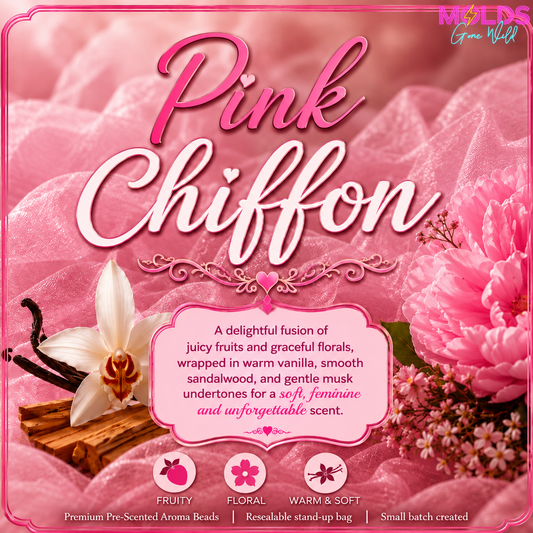Pink Chiffon Prescented Aroma Beads