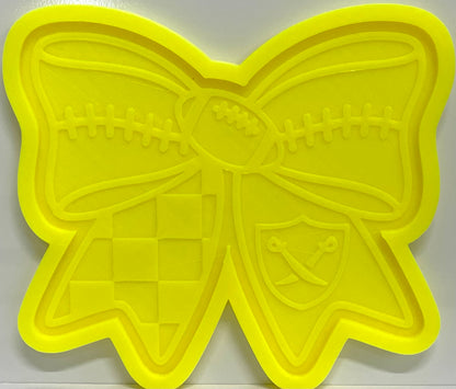 Football Sports Team Bow Mold
