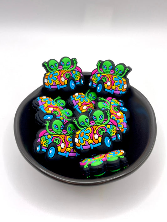 Groovy Alien Focal Bead