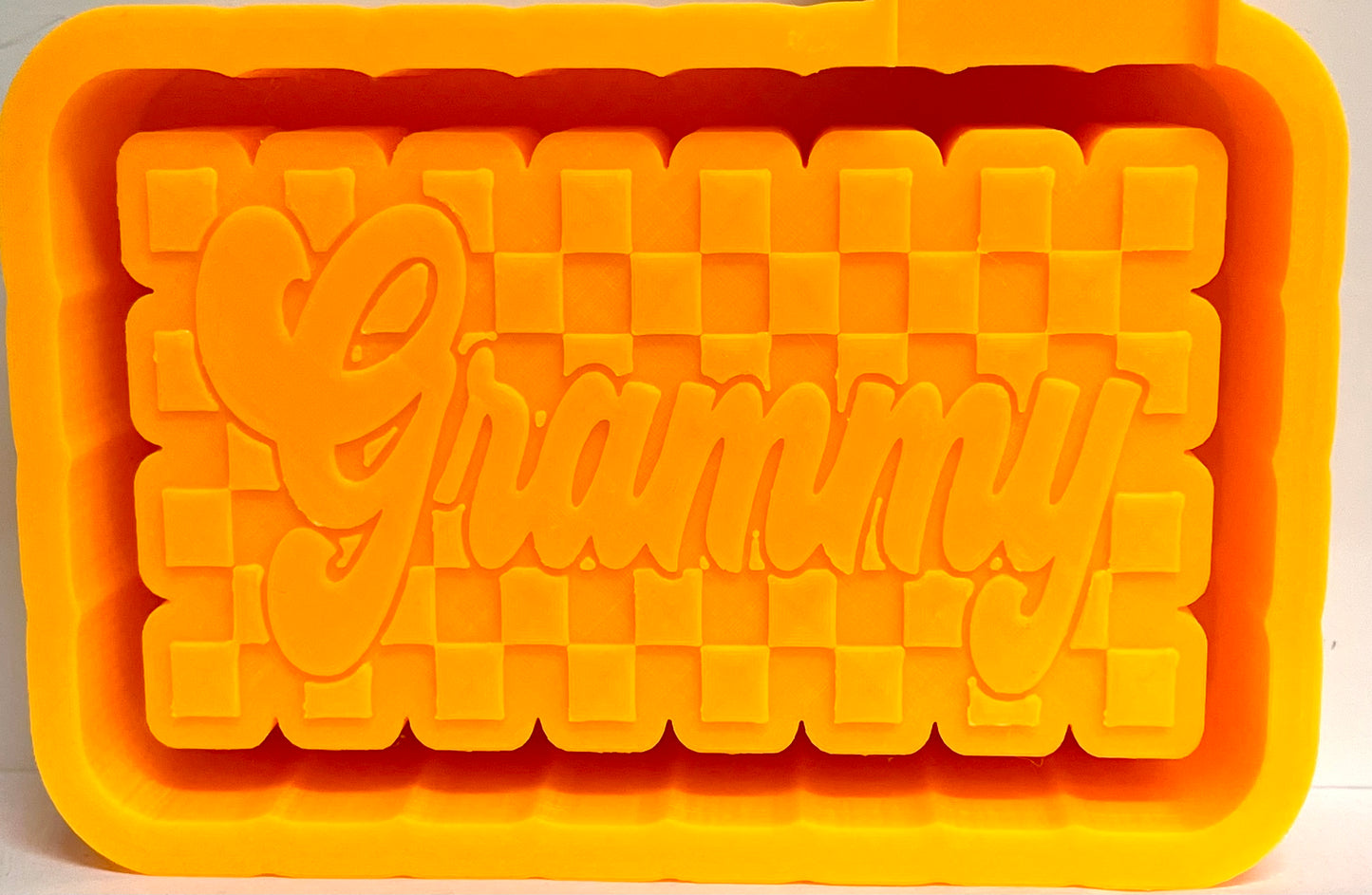 Checkered Grammy Mold