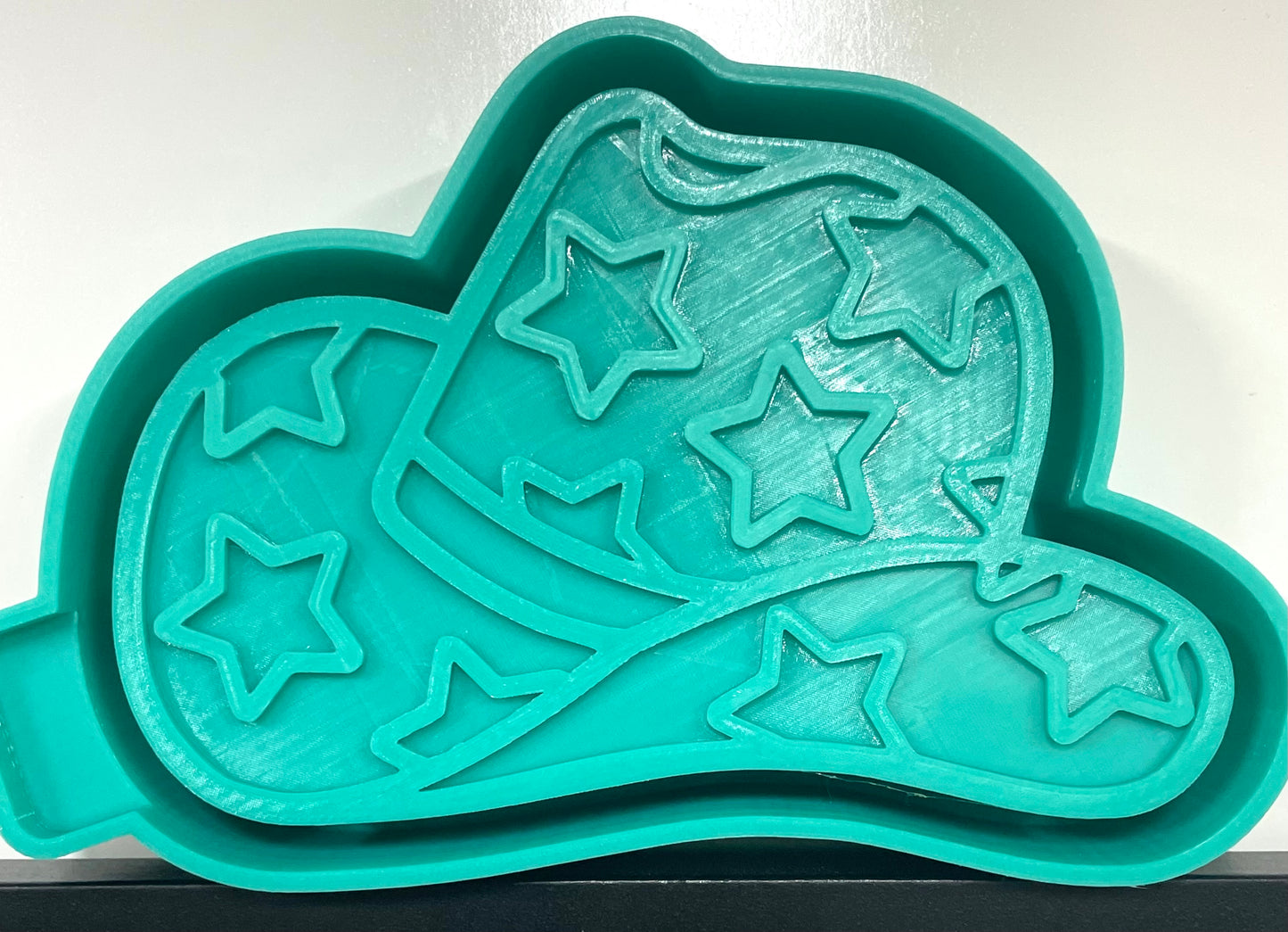 Cowboy Hat With Stars Mold