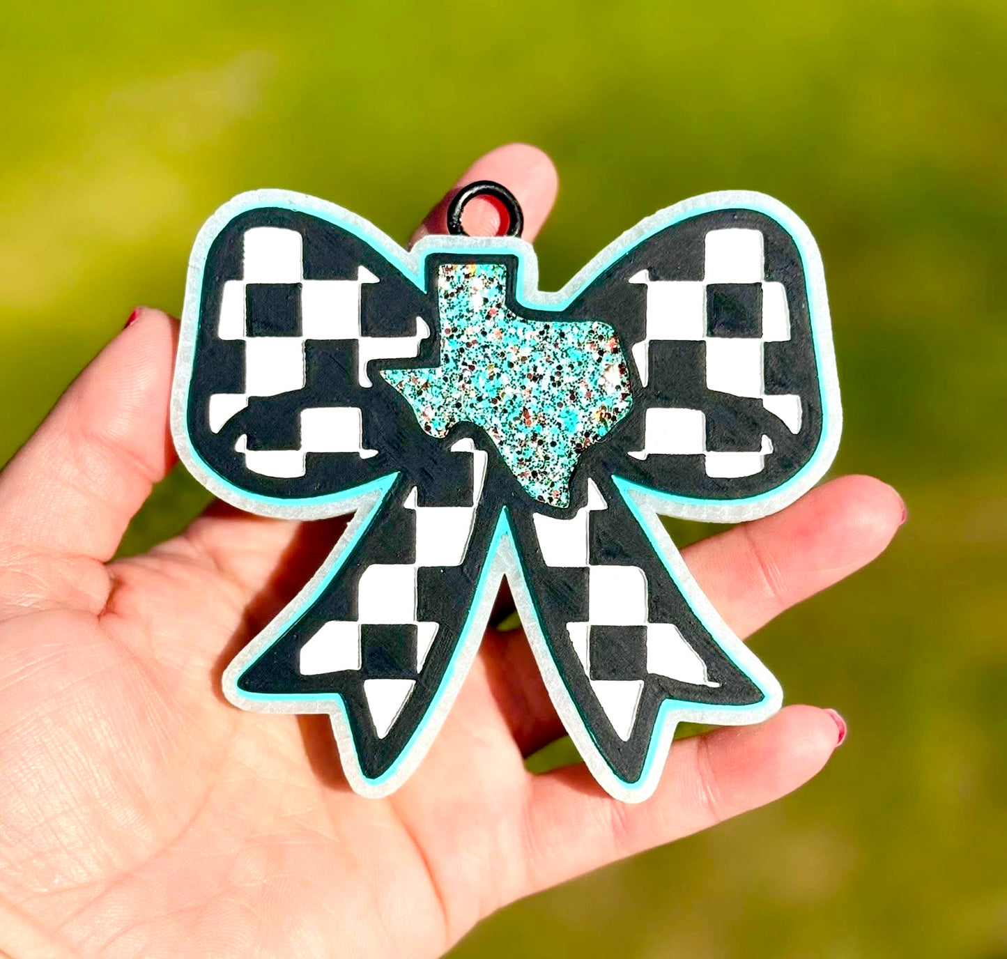 Texas Checkered Bow Mold