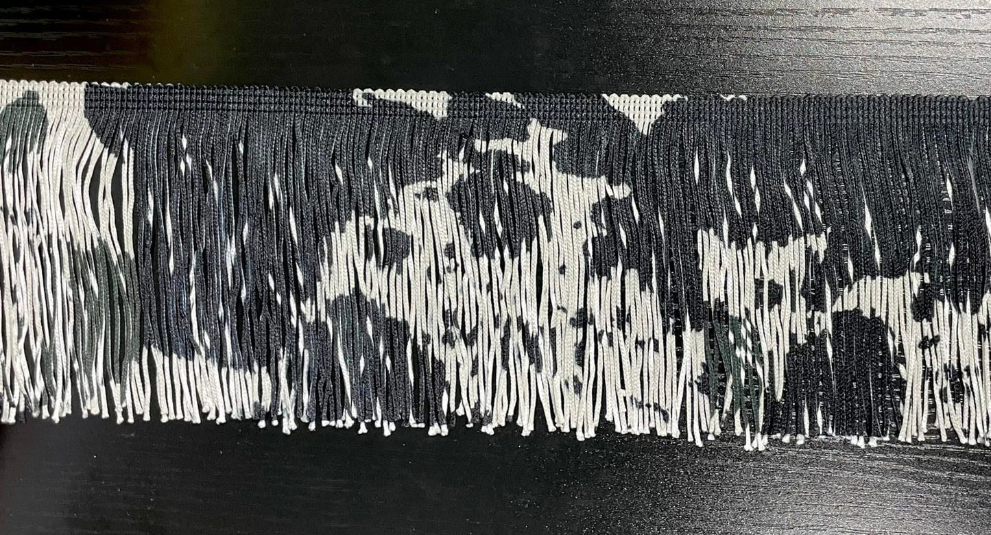 4” Fringe with Printed Designs