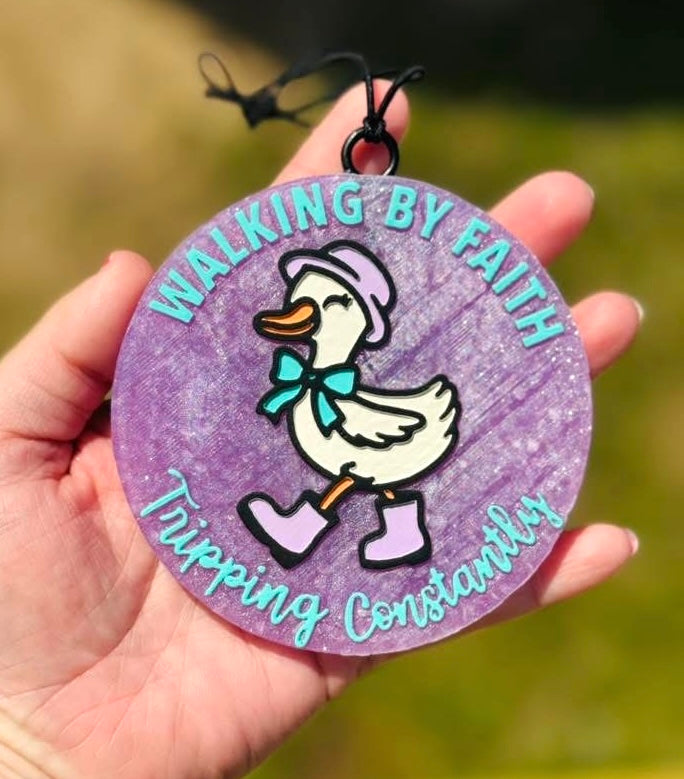 Walking By Faith Tripping Constantly Goose Mold