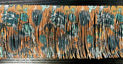 4” Fringe with Printed Designs