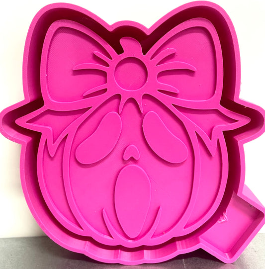 Halloween Ghostface Pumpkin Mold