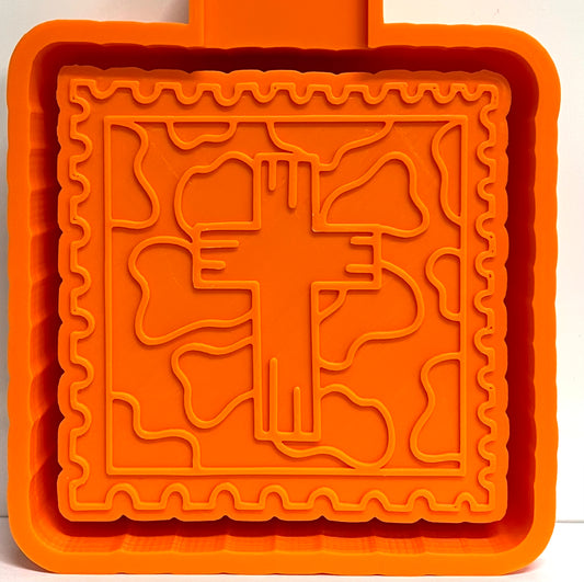 Camo Cross Cutesy Stamp Mold