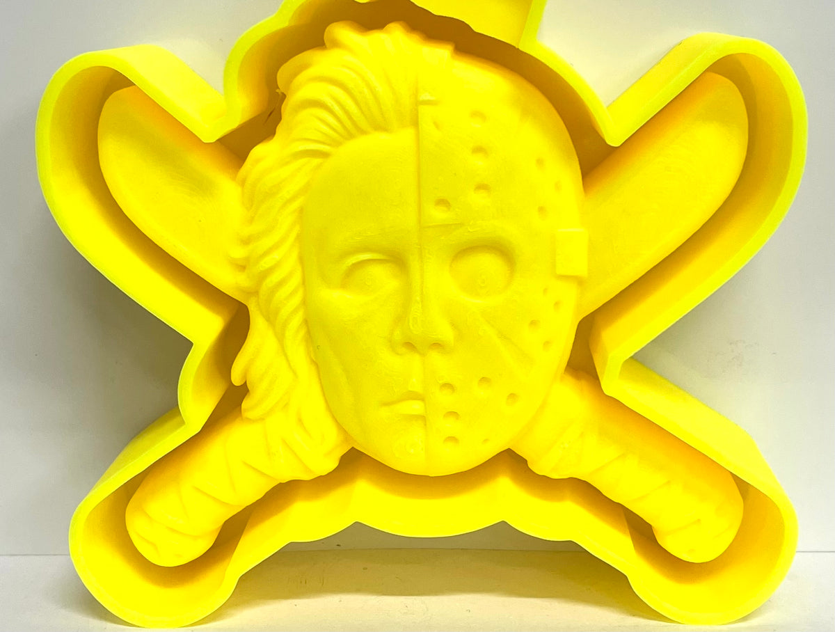Double Horror Mask Michael/Jason 3D Mold