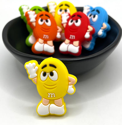M & M Focal Bead