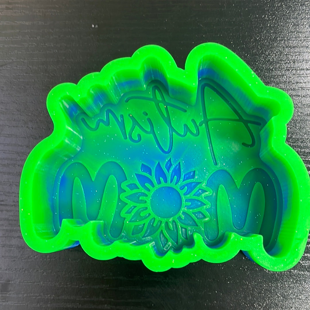 Autism Mom Sunflower Mold