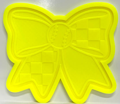 Baseball Sports Team Bow