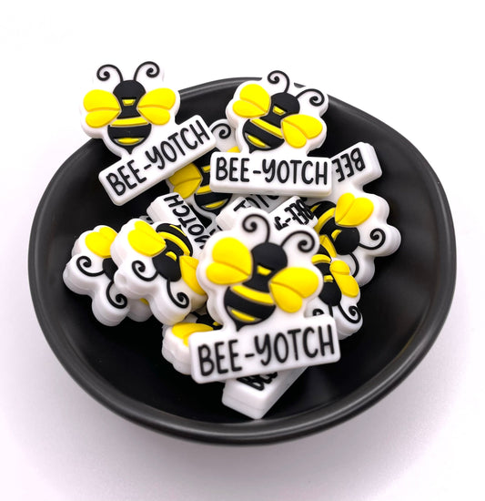 Bee-Yatch Focal Bead